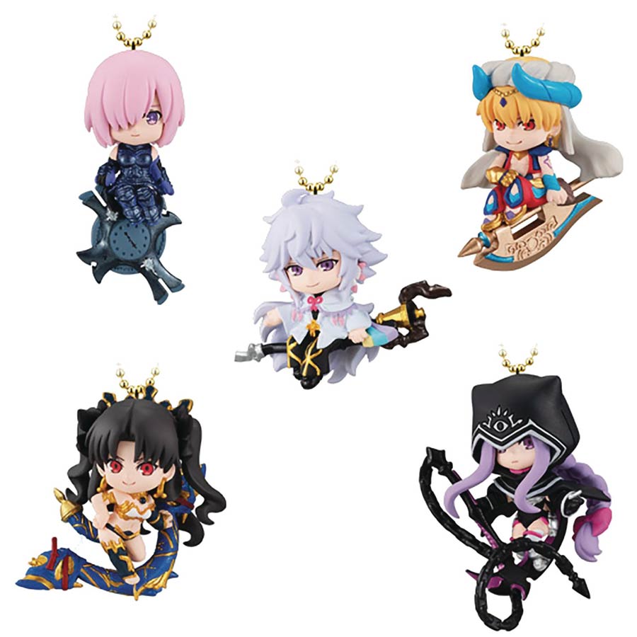 Fate/Grand Order - Absolute Demonic Front Babylonia Twinkle Dolly Vol 1 - Box Of 8 Necklace Charm Figures