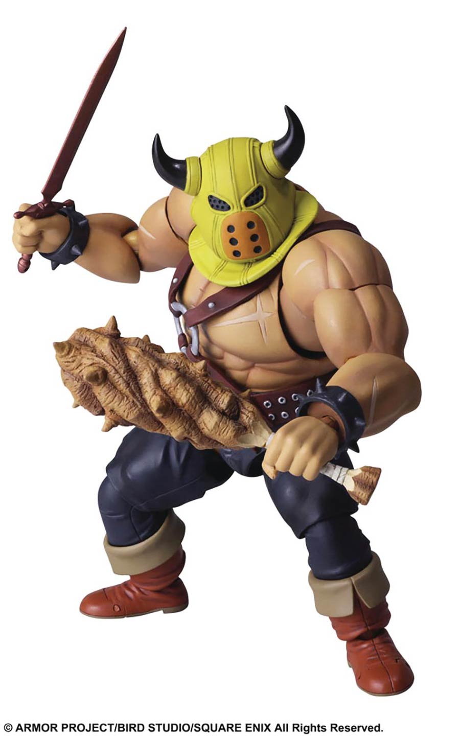 Dragon Quest Bring Arts Action Figure - Toughie Armourer Version