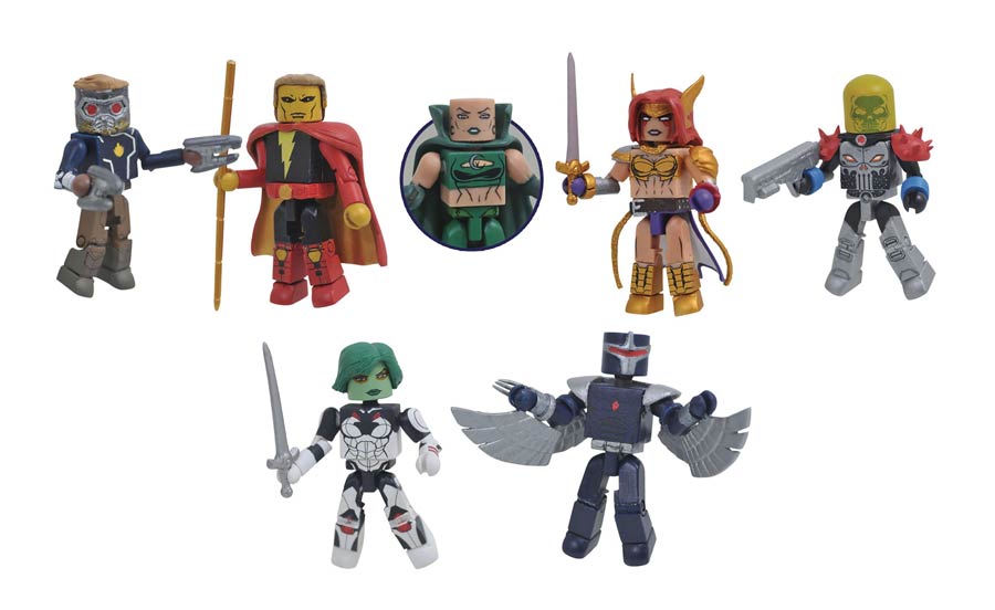 Marvel Minimates Series 79 Guardians Of The Galaxy Assortment Case