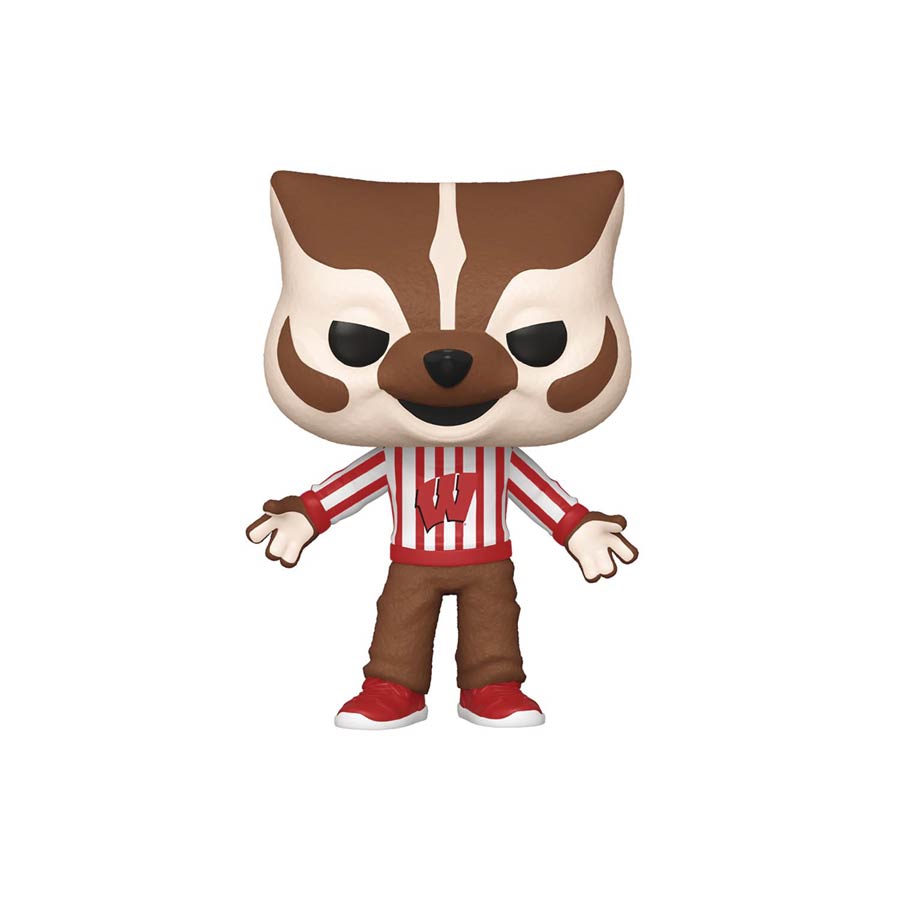 POP College Mascot University Of Wisconsin Bucky Badger Vinyl Figure