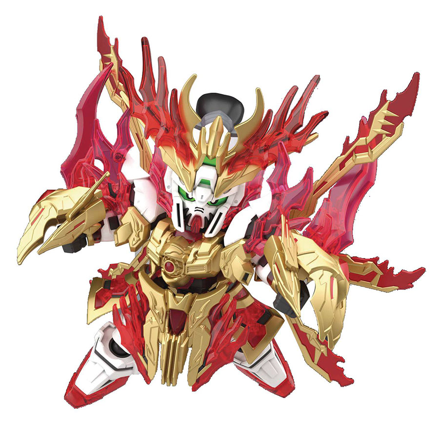 SD Gundam World Sangoku Soketsuden Kit #33 Yan Huang Zhang Fei God Gundam