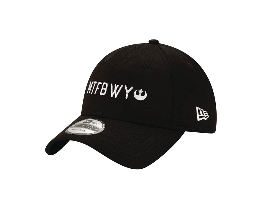Star Wars Episode IX Rise Of Skywalker May The Force Be With You Rebels Black Snapback Cap