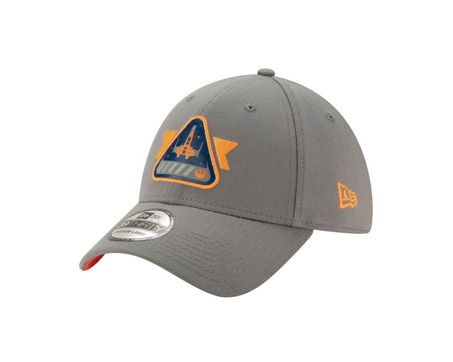 Star Wars Episode IX Rise Of Skywalker Rebel Training Storm Gray 3930 Flexfit Cap