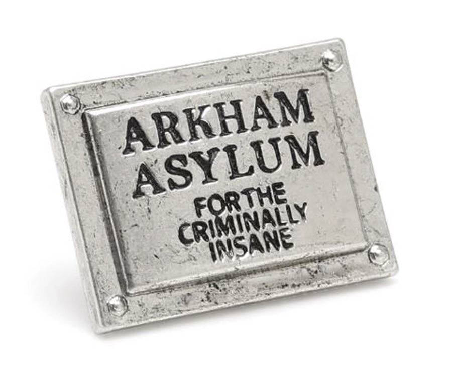 DC Comics Arkham Asylum Lapel Pin