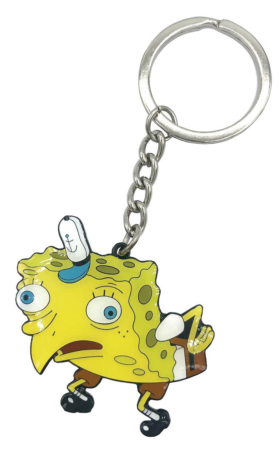 SpongeBob SquarePants Enamel Keychain - SpongeMock
