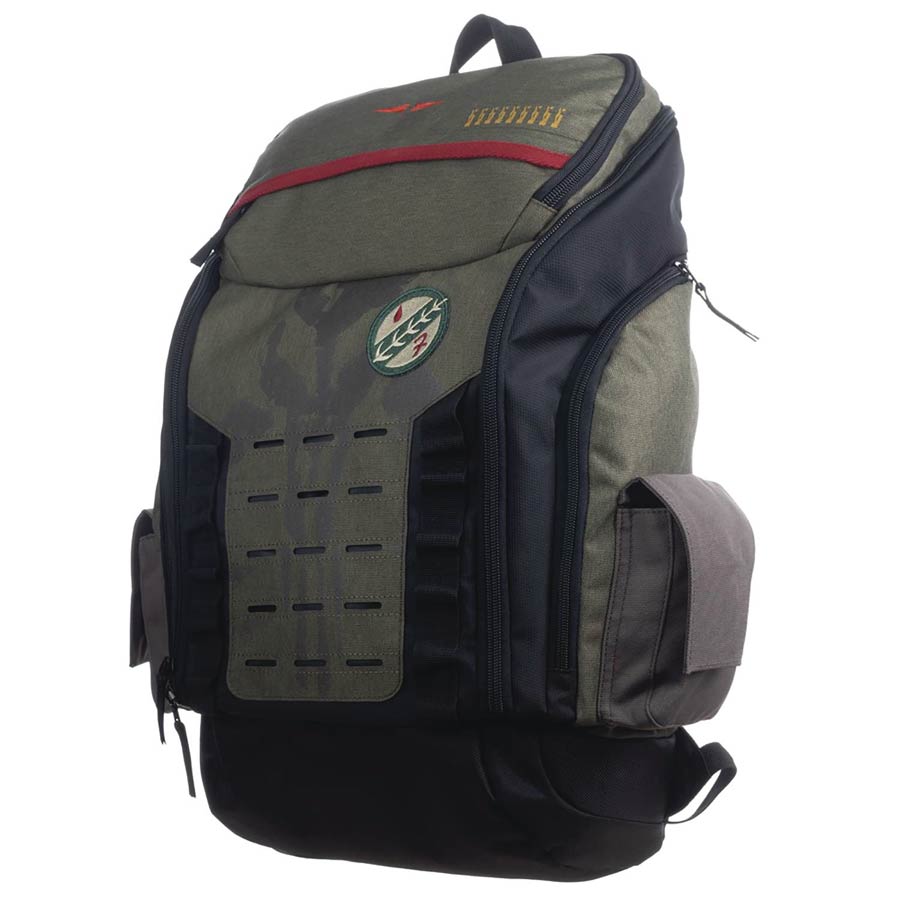 Star Wars Boba Fett Top Zip Backpack