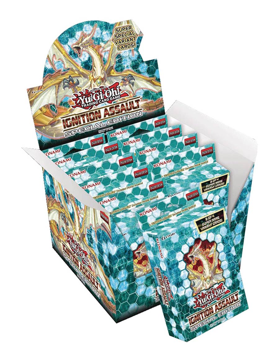 Yu-Gi-Oh Ignition Assault Special Edition Box Display of 10 Boxes