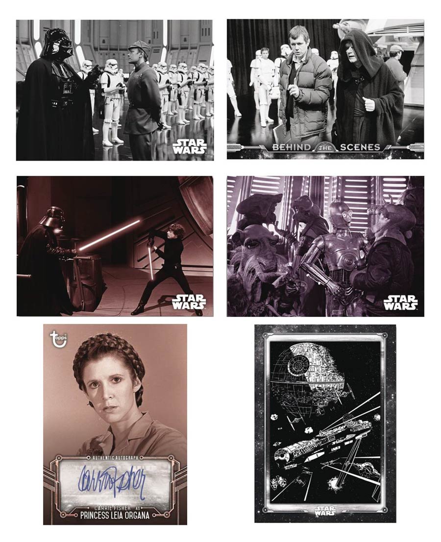 Topps 2020 Star Wars Black & White Return Of The Jedi Trading Cards Box