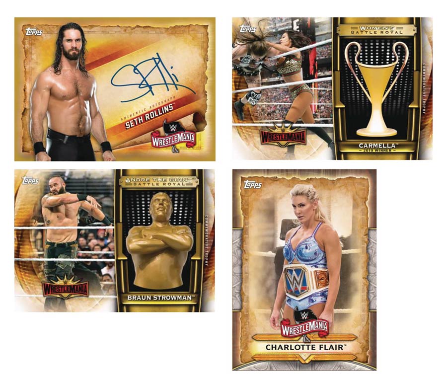 Topps 2020 WWE Road To Wrestlemania Trading Cards Box