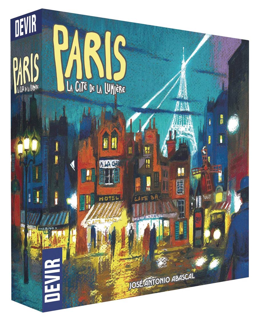 Paris La Cite De La Lumiere Board Game