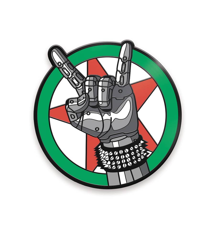 Cyberpunk 2077 Magnet - Silverhand Logo - RESOLICITED