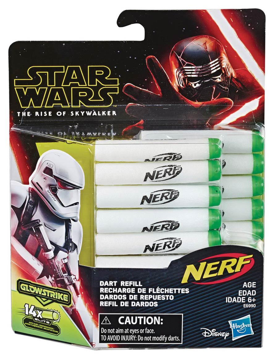 Nerf Star Wars Episode IX Rise Of Skywalker Glowstrike Ammo Refill Pack Case