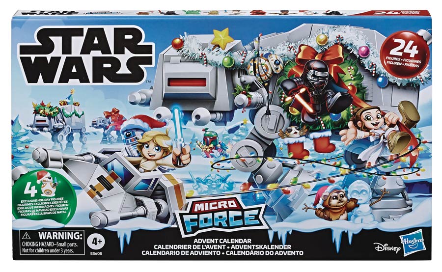 Star Wars Episode IX Rise Of Skywalker Micro Force Advent Calendar Case