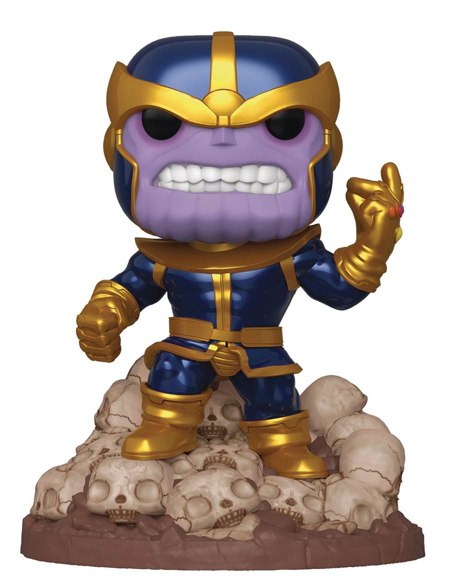 POP Marvel Heroes Thanos Snap 6-Inch Previews Exclusive Deluxe Vinyl Bobble Head