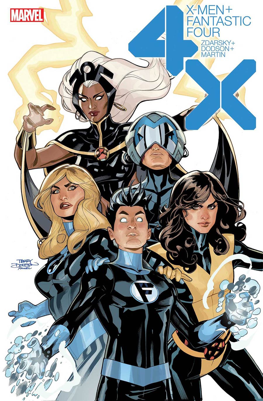 X-Men Fantastic Four Vol 2 #1 By Terry Dodson Poster