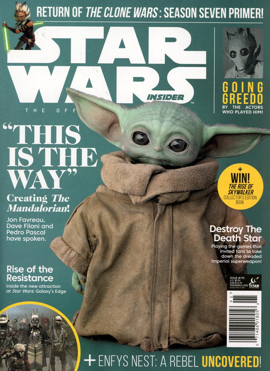 Star Wars Insider #195 February / March 2020 Newsstand Edition