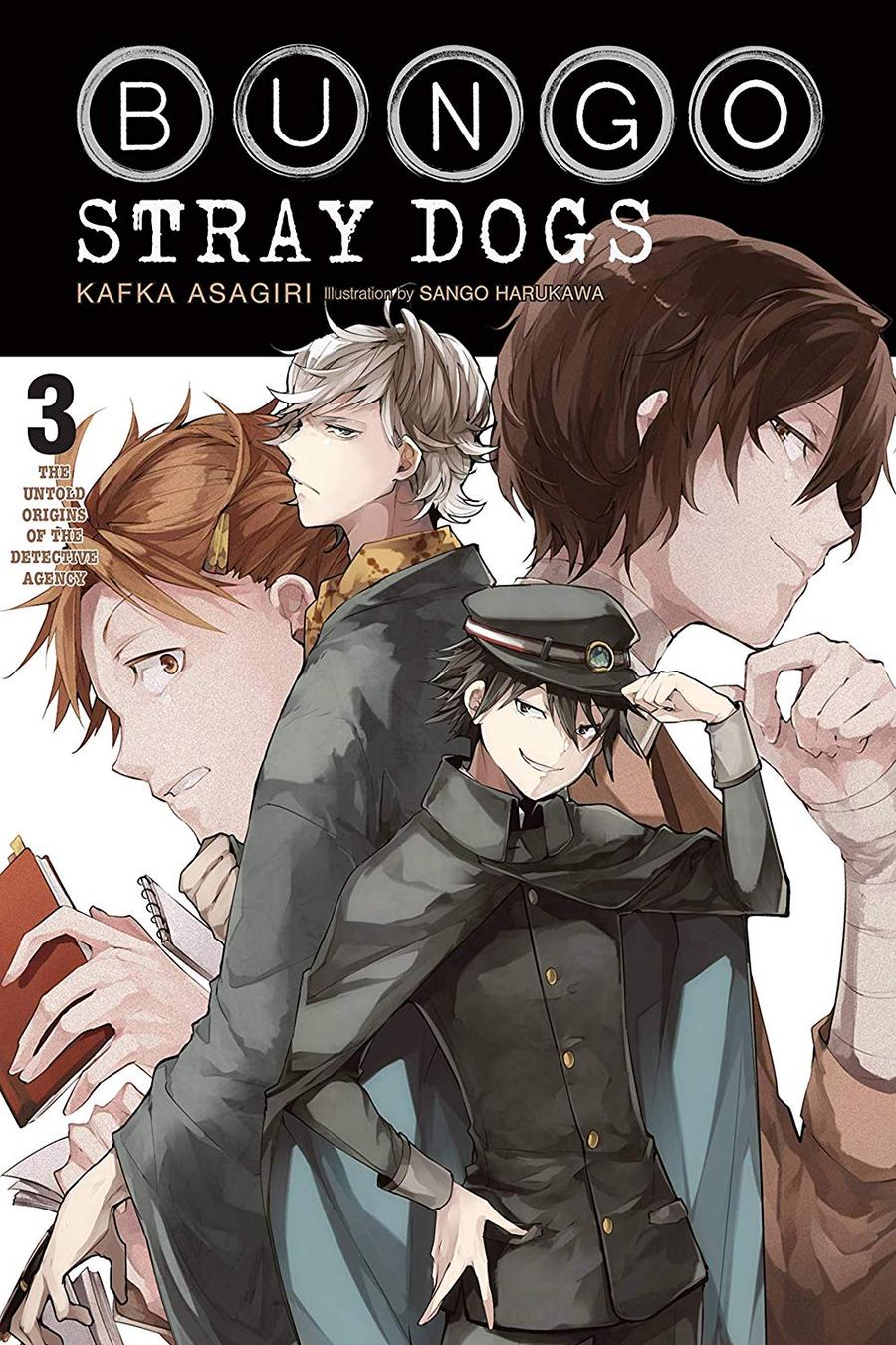 Bungo Stray Dogs Light Novel Vol 3 Untold Origins Agency