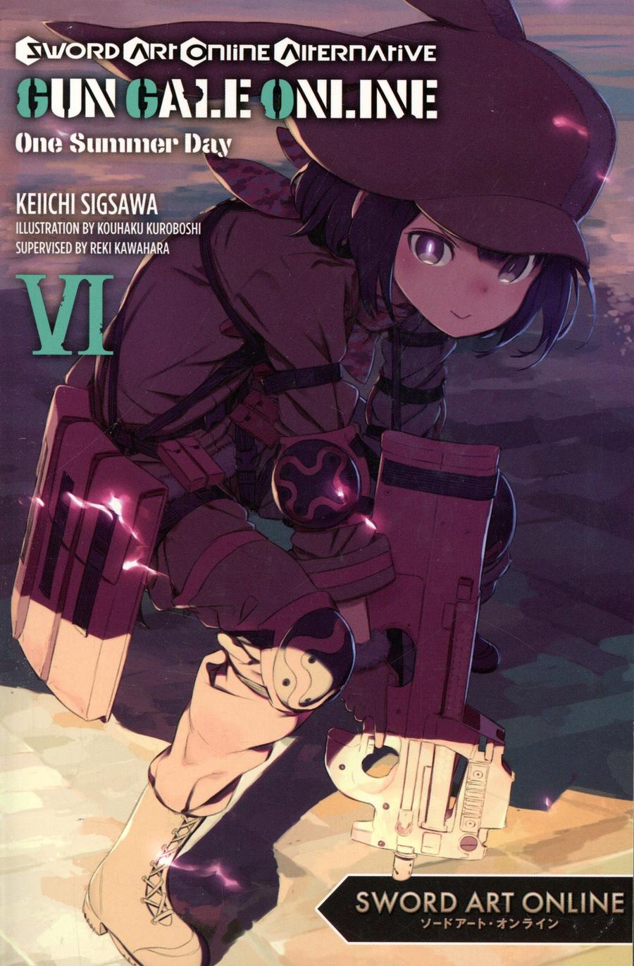 Sword Art Online Alternative Gun Gale Online Light Novel Vol 6 One Summer Day