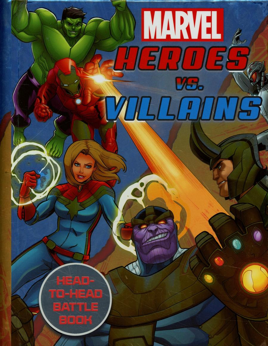 Marvel Heroes vs Villains Spiralbound HC