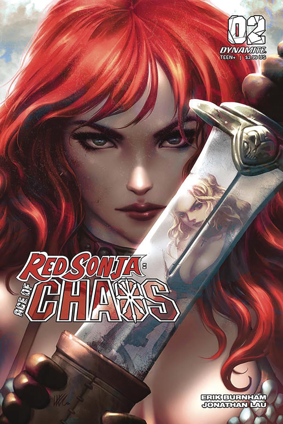 Red Sonja Age Of Chaos #2 Cover J Incentive Kunkka Variant Cover