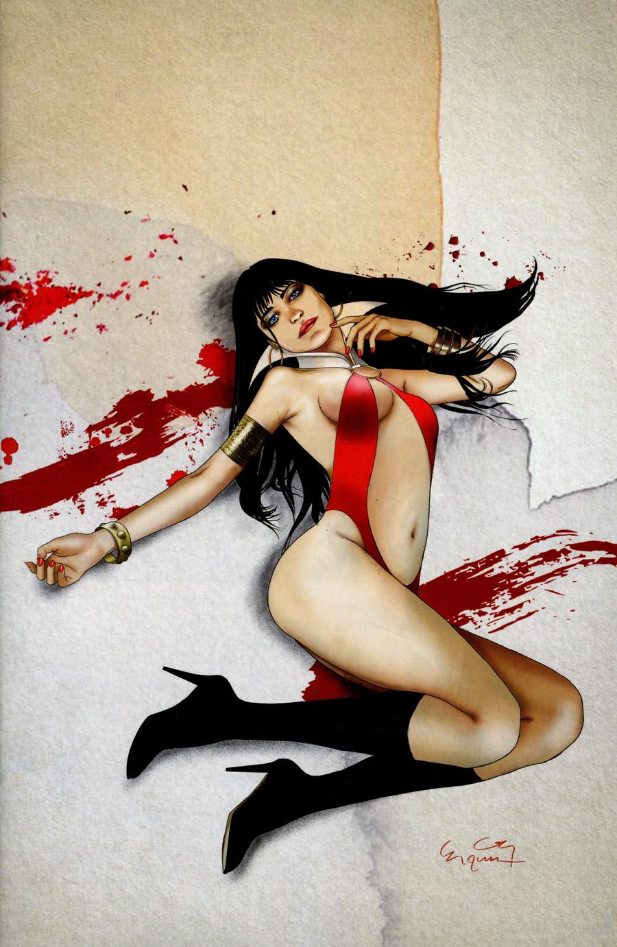 Vampirella Vol 8 #8 Cover S Incentive Ergun Gunduz Virgin Cover