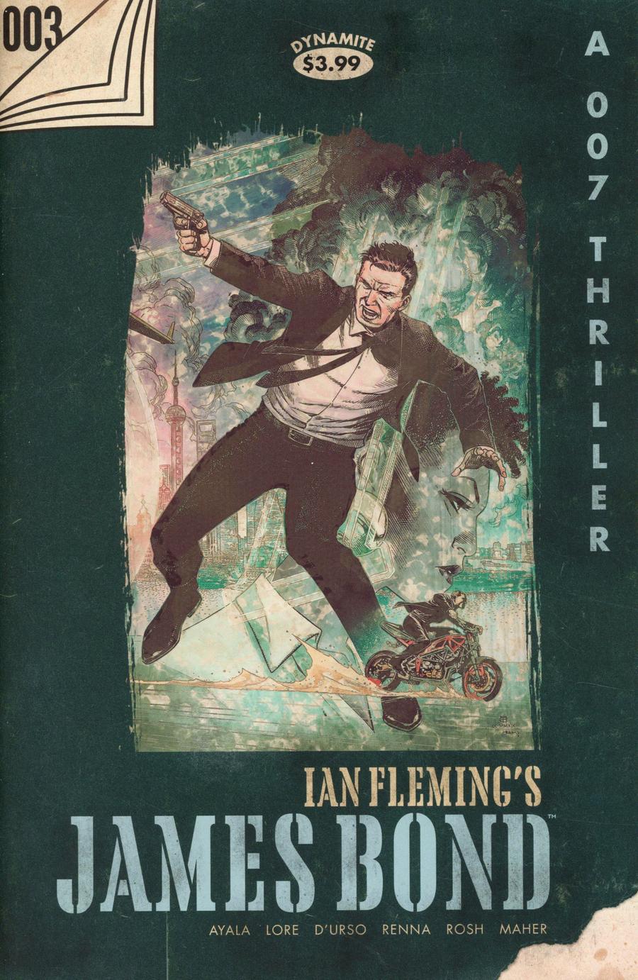 James Bond Vol 3 #3 Cover F Incentive Jim Cheung Vintage Paperback Cover