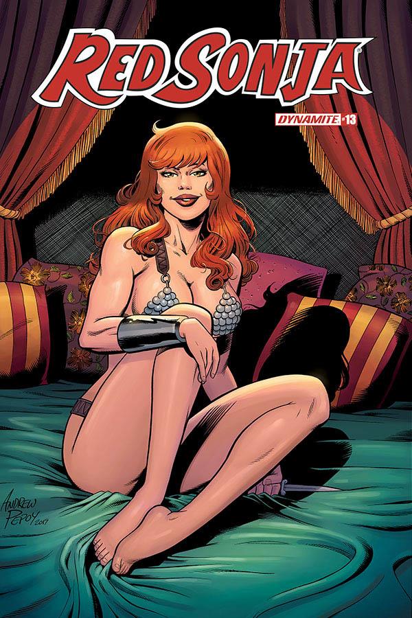 Red Sonja Vol 8 #13 Cover H Incentive Pepoy Seduction Variant Cover