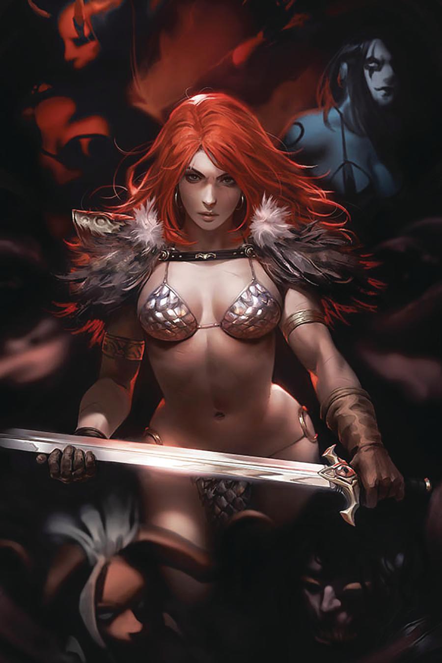 Red Sonja Age Of Chaos #2 Cover W Limited Edition Derrick Chew Virgin Cover