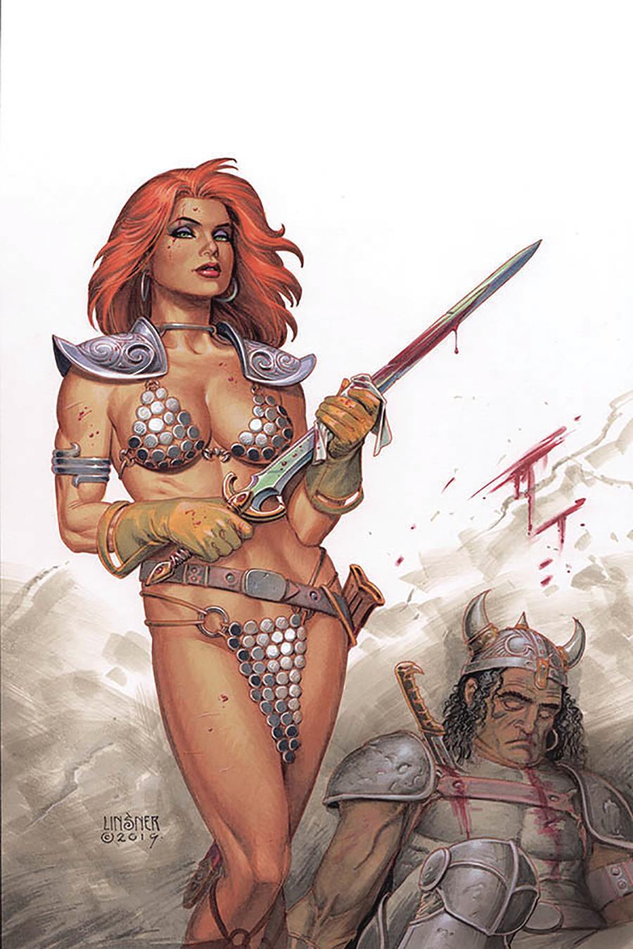 Red Sonja Vol 8 #13 Cover T Limited Edition Joseph Michael Linsner Virgin Cover