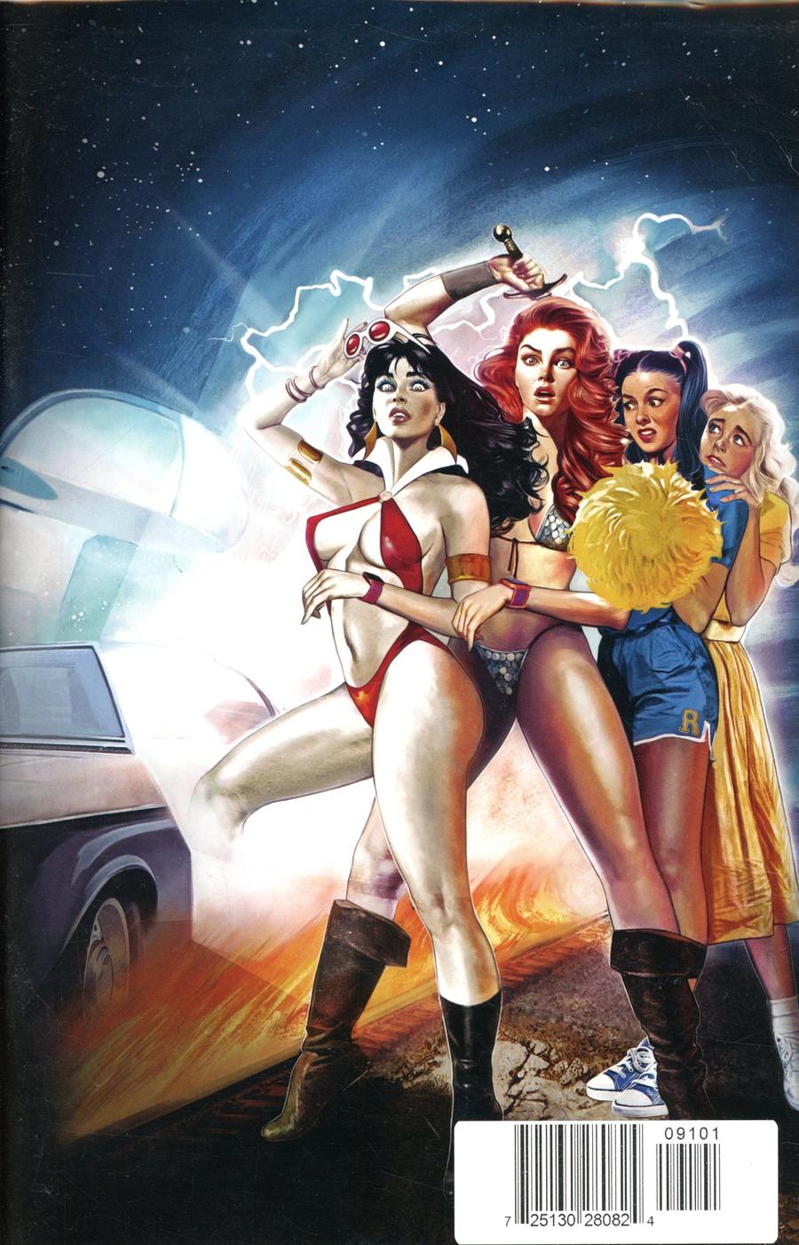 Red Sonja And Vampirella Meet Betty And Veronica #9 Cover N Limited Edition Fay Dalton Virgin Cover