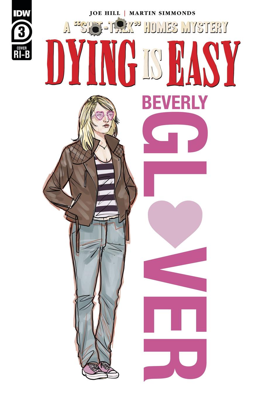 Dying Is Easy #3 Cover D Incentive Martin Simmonds Character Design Wraparound Variant Cover