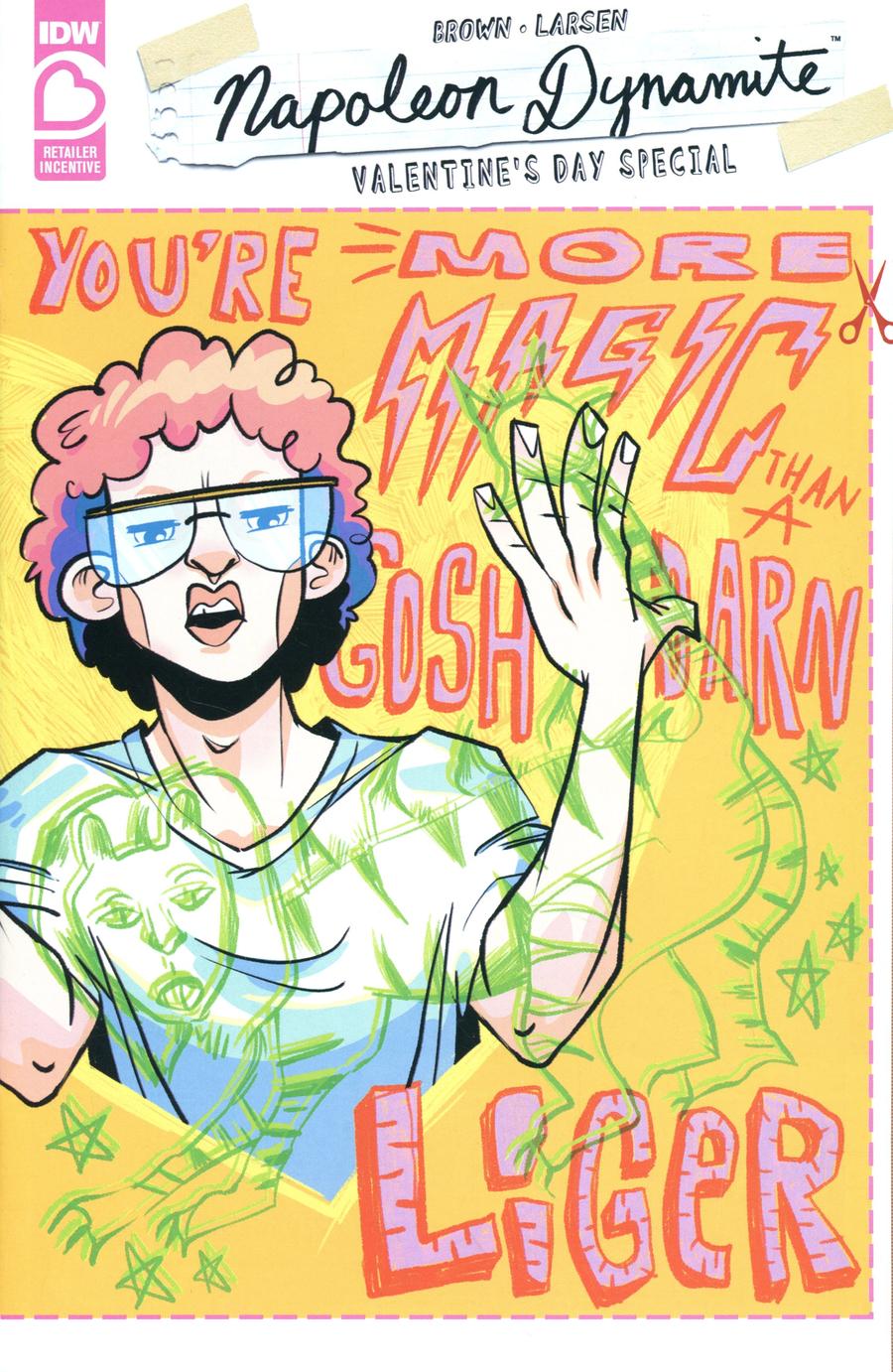 Napoleon Dynamite Valentines Day Special Cover C Incentive Kate Sherron Variant Cover