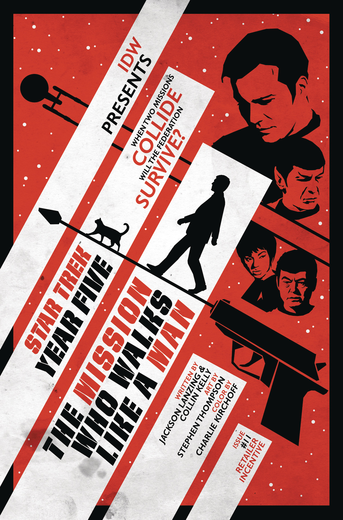 Star Trek Year Five #11 Cover B Incentive JJ Lendl Variant Cover