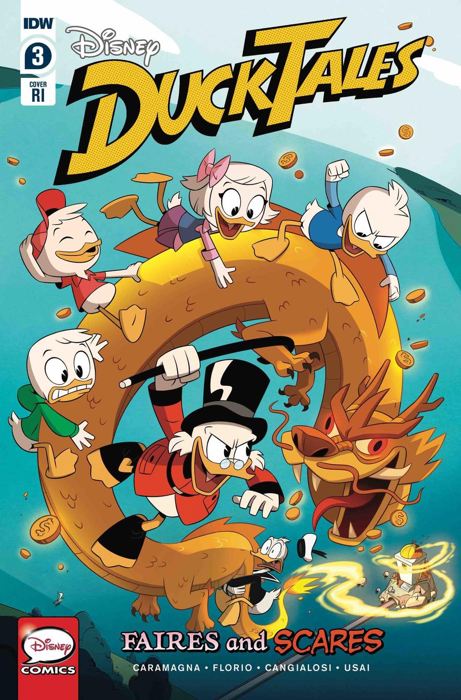 Ducktales Faires And Scares #3 Cover C Incentive Ducktales Creative Team Variant Cover