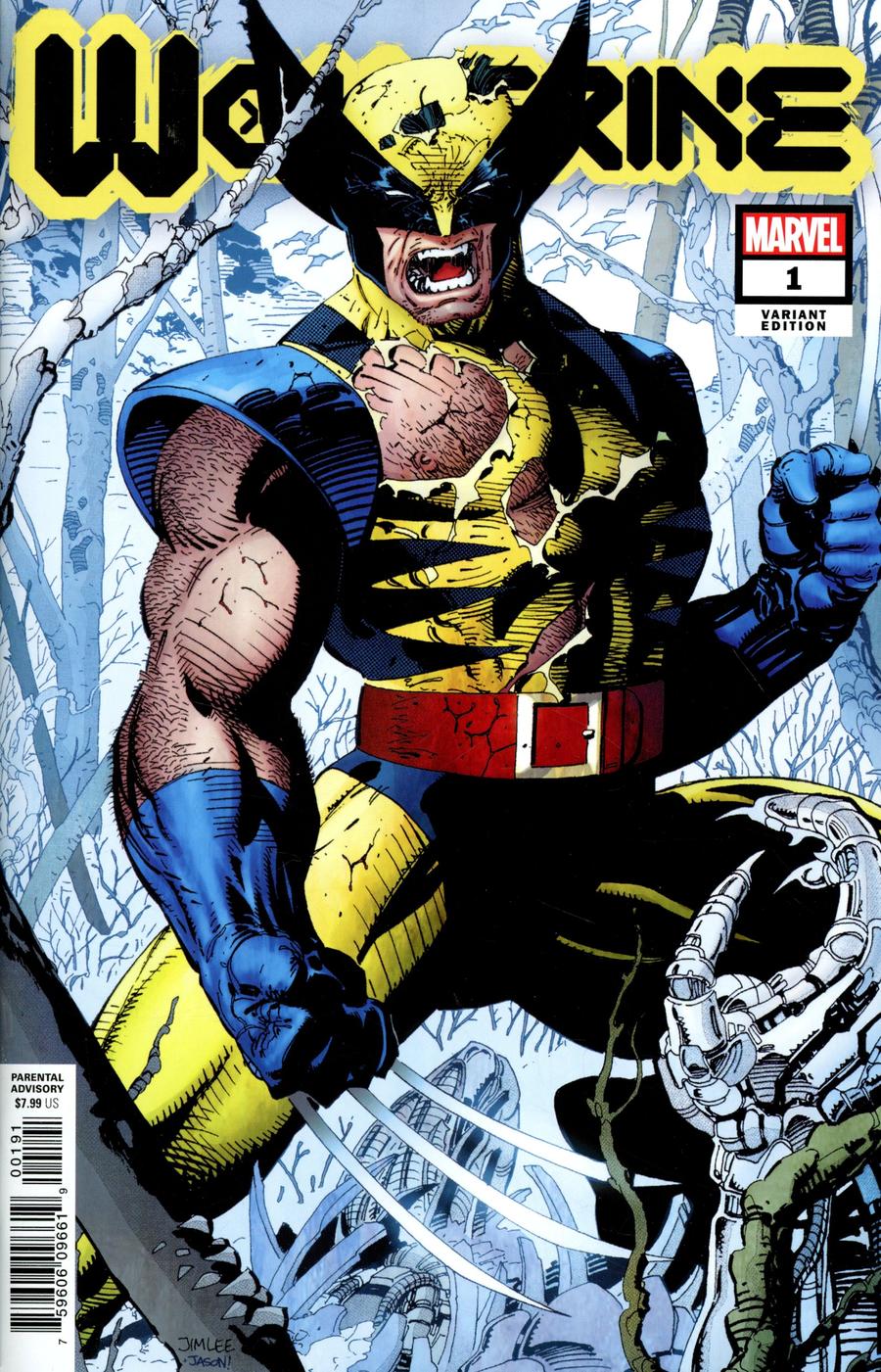 Wolverine Vol 7 #1 Cover I Incentive Jim Lee Hidden Gem Color Variant Cover (Dawn Of X Tie-In)
