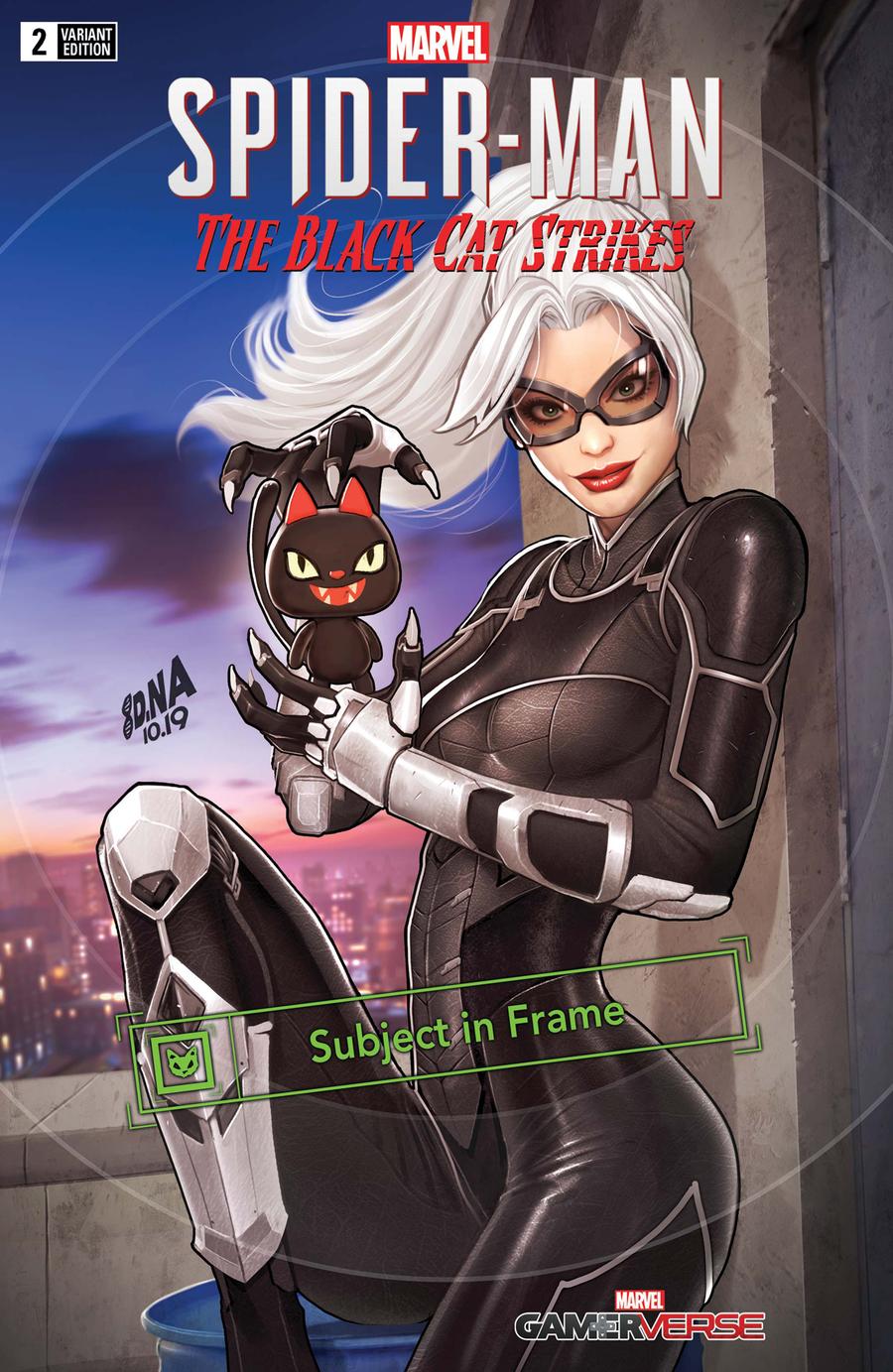 Marvels Spider-Man Black Cat Strikes #2 Cover B Incentive David Nakayama Variant Cover