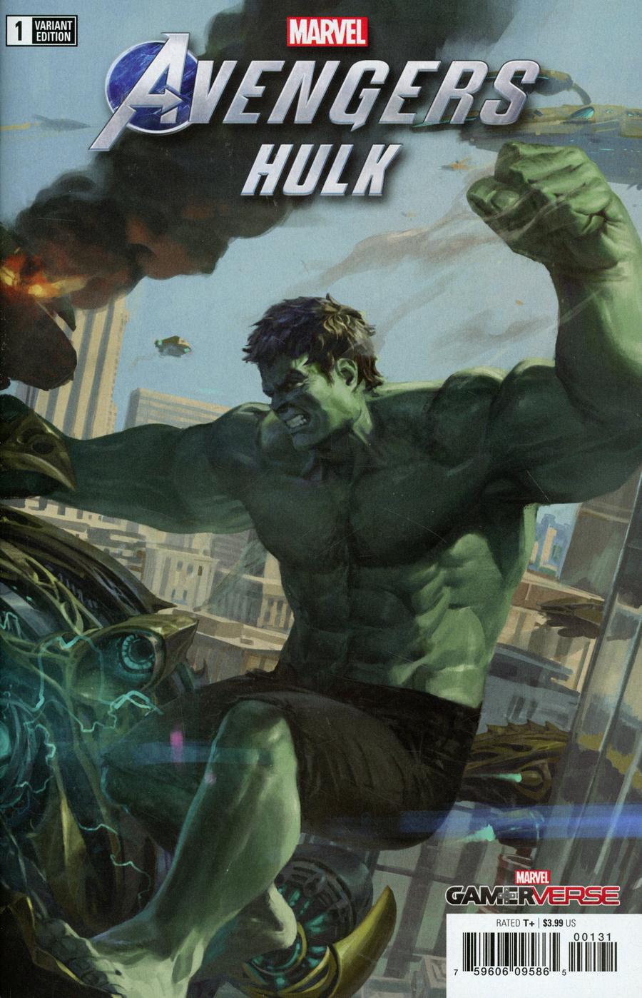 Marvels Avengers Hulk #1 Cover C Incentive Pyeong Jun Park Variant Cover