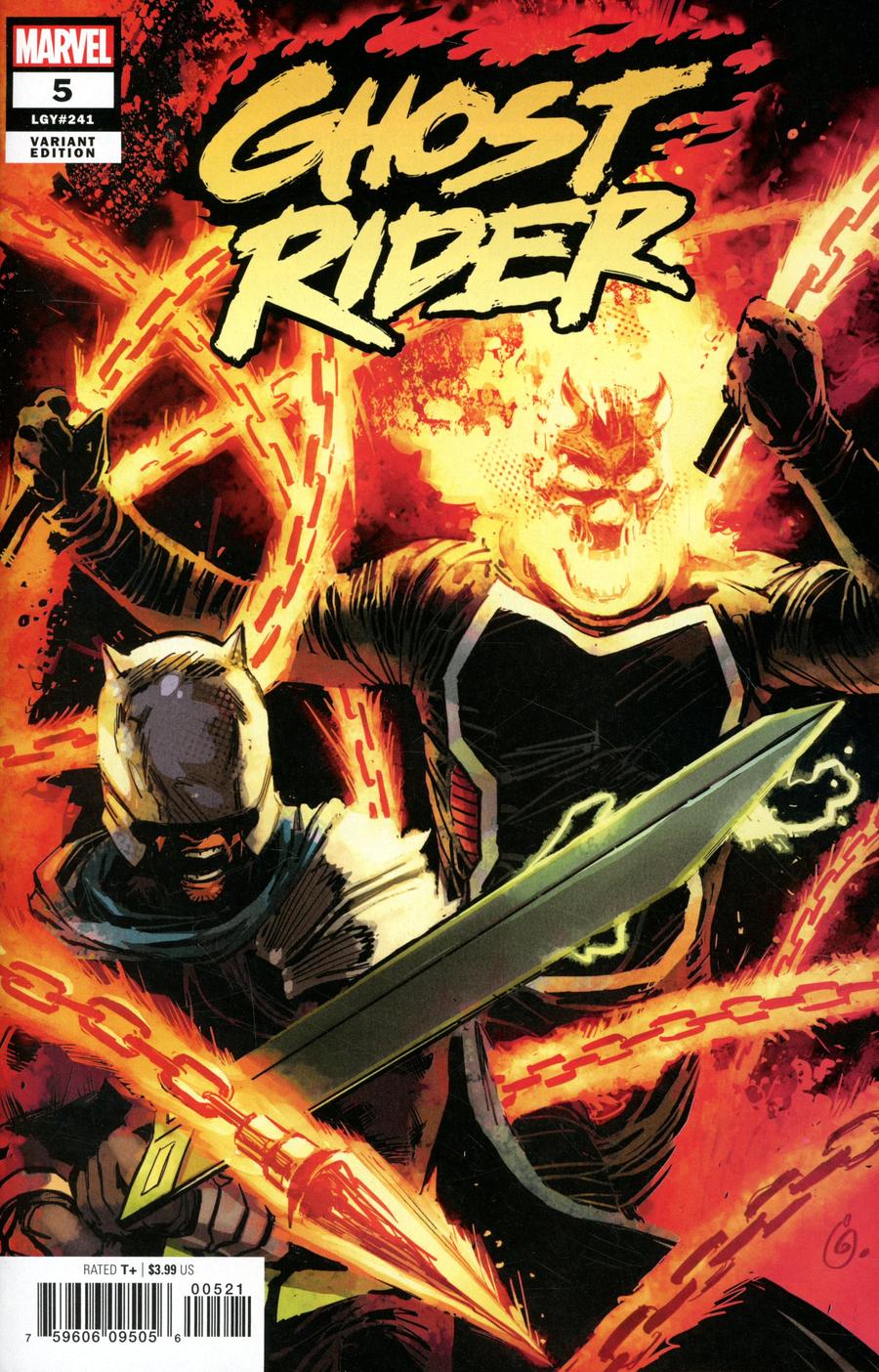 Ghost Rider Vol 8 #5 Cover B Incentive Ron Garney Variant Cover