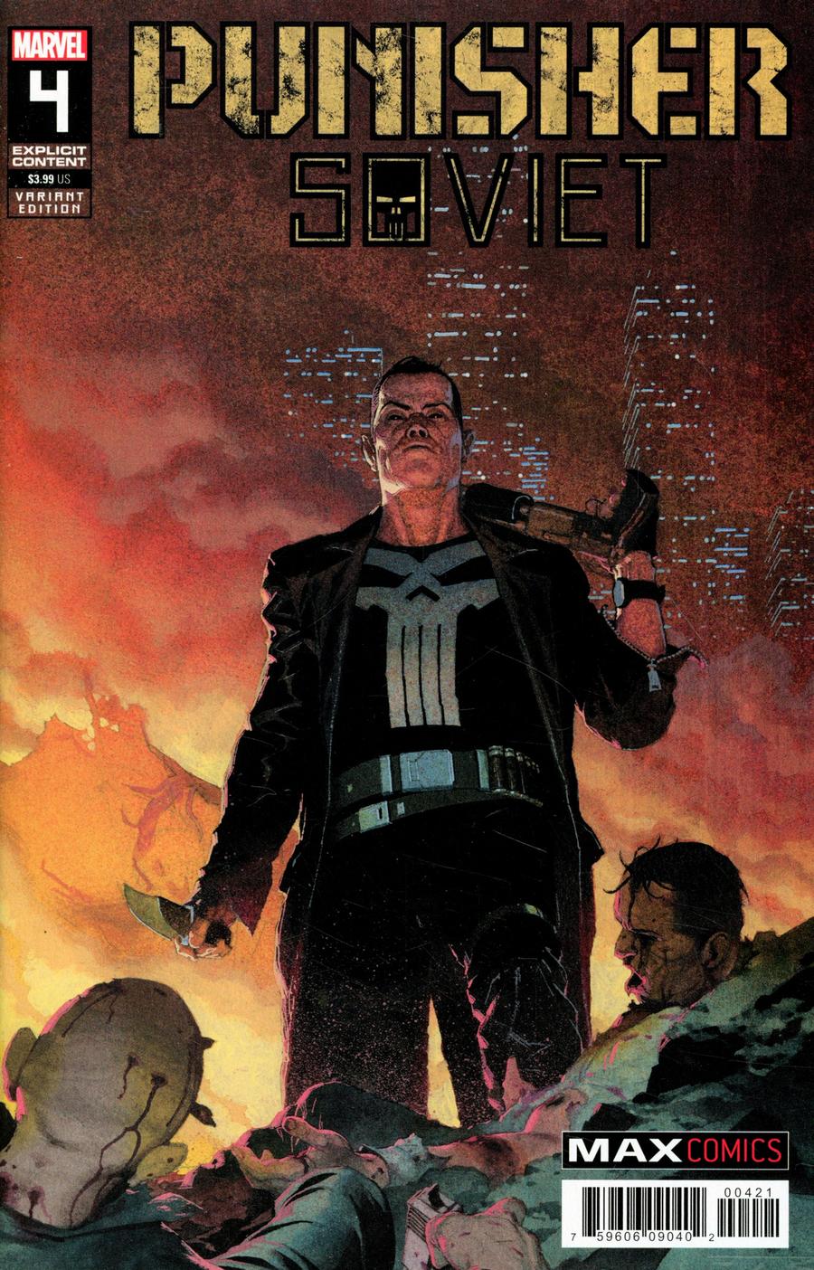 Punisher Soviet #4 Cover B Incentive Esad Ribic Variant Cover