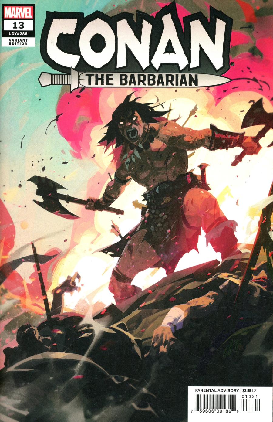 Conan The Barbarian Vol 4 #13 Cover B Incentive Toni Infante Variant Cover