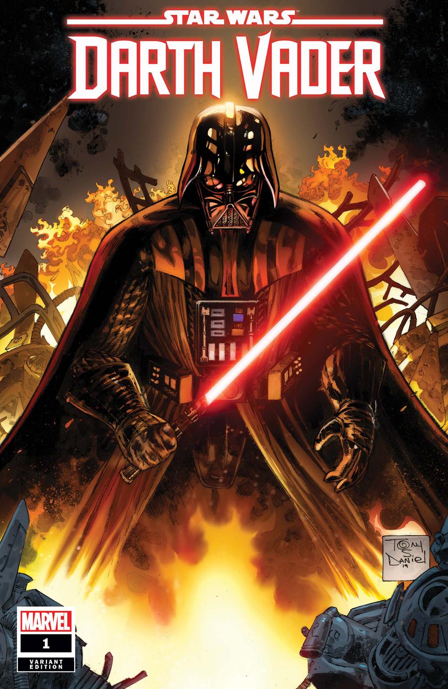 Star Wars Darth Vader #1 Cover E Incentive Tony Daniel Variant Cover