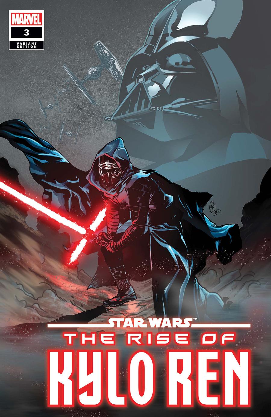 Star Wars Rise Of Kylo Ren #3 Cover B Incentive Stefano Landini Variant Cover