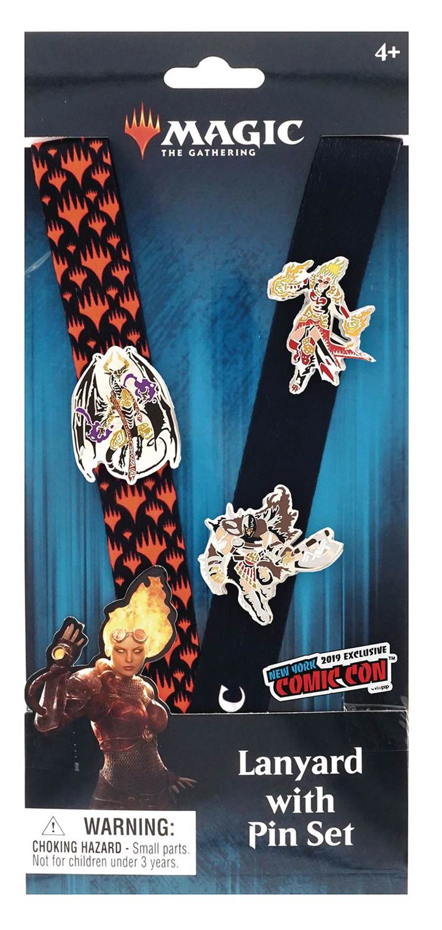 Magic The Gathering Con Exclusive Lanyard With Pin Set