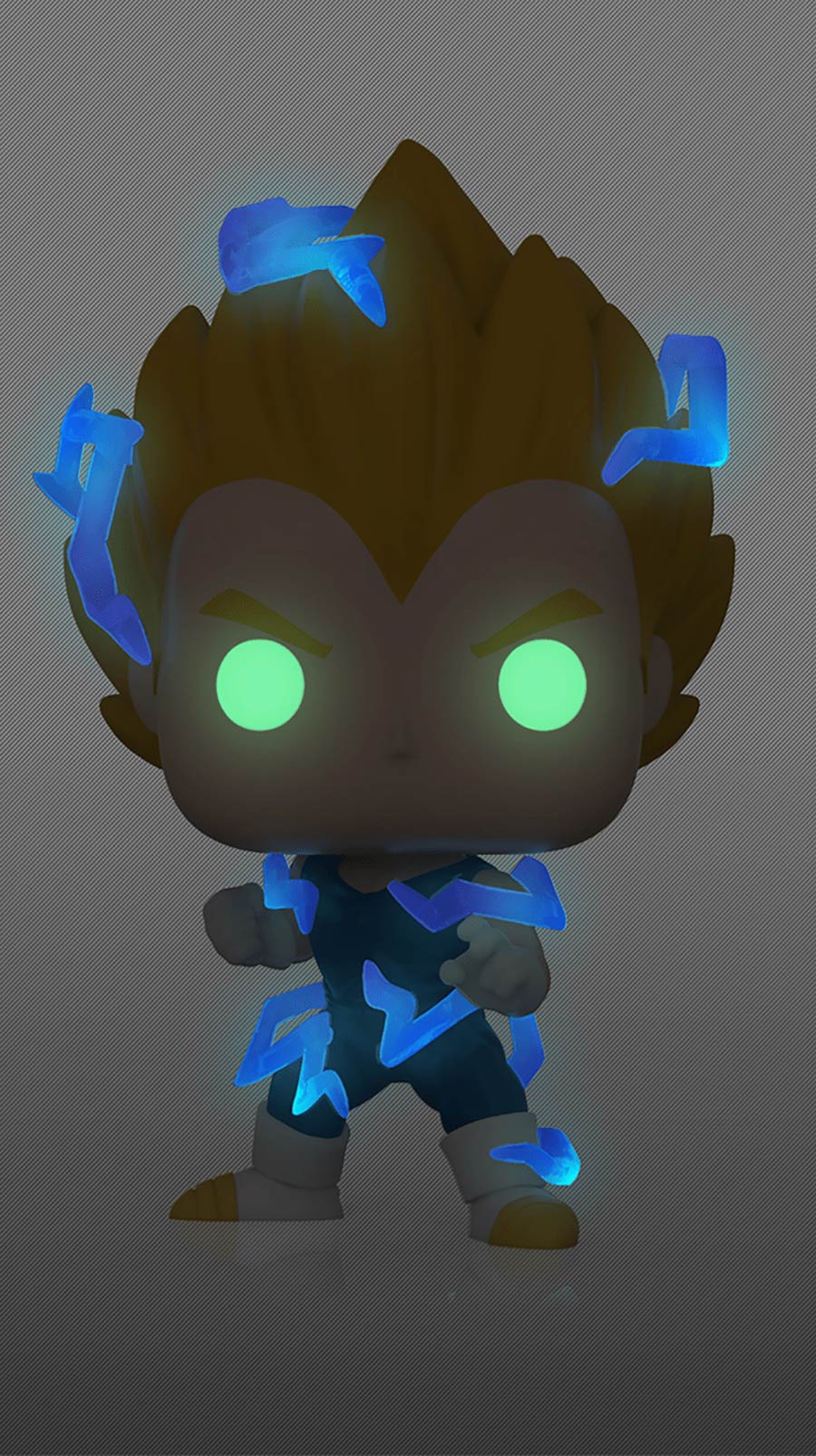 POP Animation Dragon Ball Z Super Saiyan 2 Vegeta Glow-In-The-Dark Chase Previews Exclusive Vinyl Figure