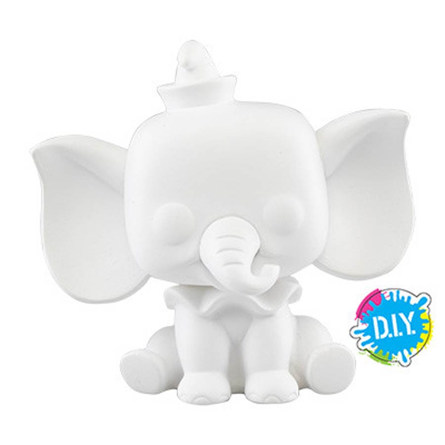 POP Disney DIY Dumbo Dumbo White Vinyl Figure