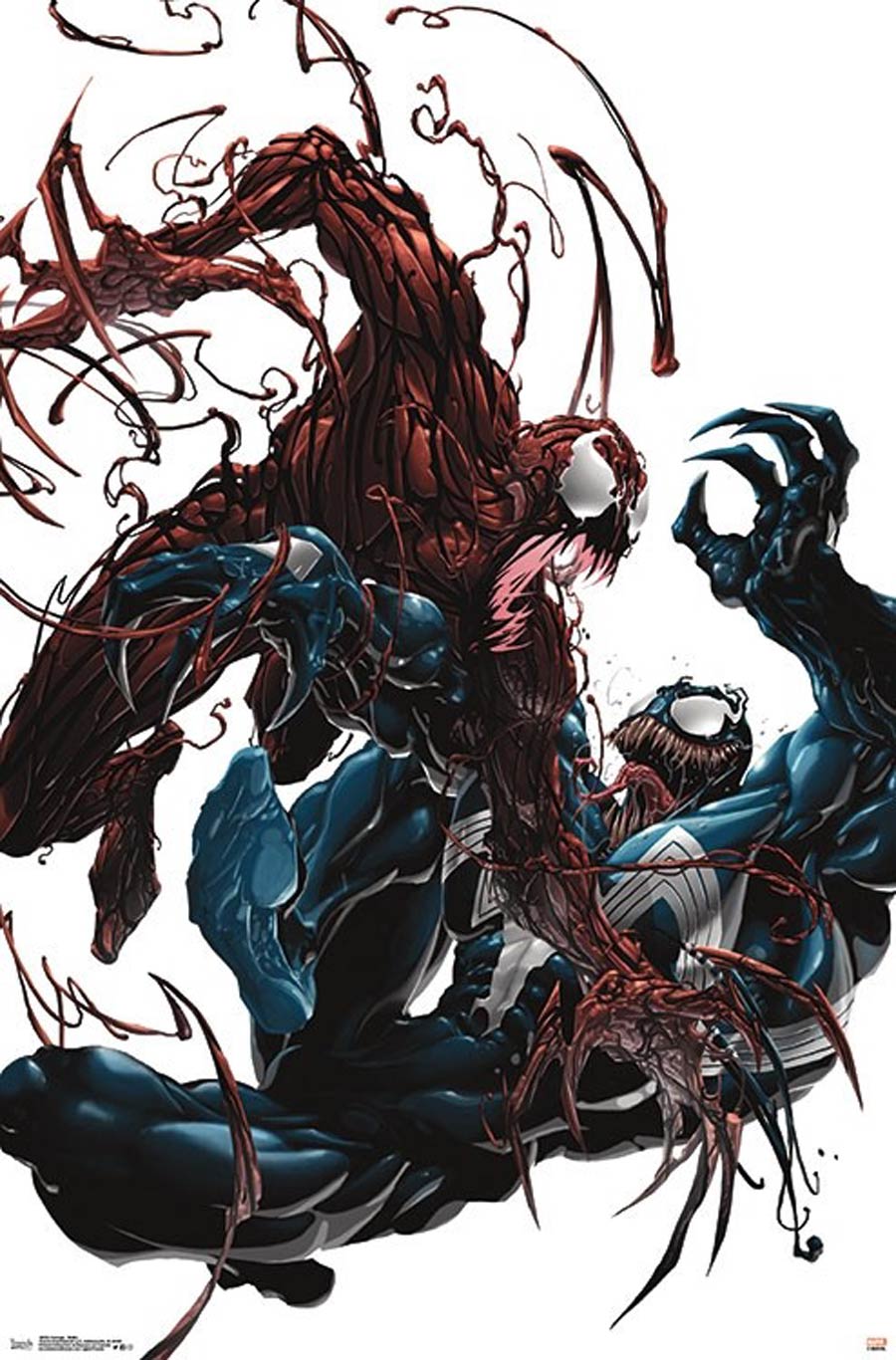 Marvel Comics Carnage Battle Wall Poster