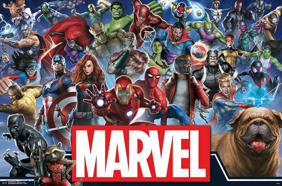 Marvel Comics Marvel Universe Heroes Wall Poster