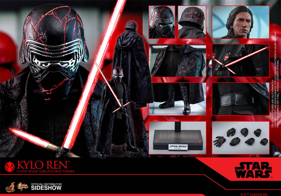 Star Wars The Rise Of Skywalker Kylo Ren Sixth Scale Figure