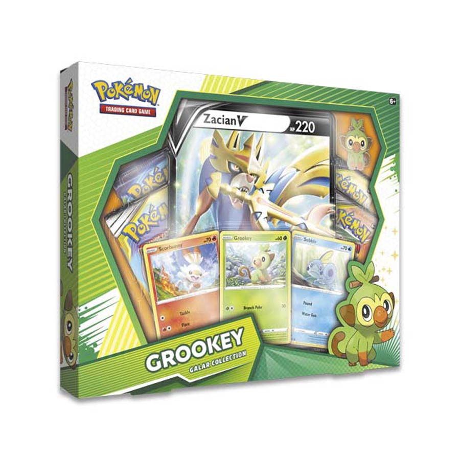 Pokemon TCG Galar Collection Pin Box - Grookey