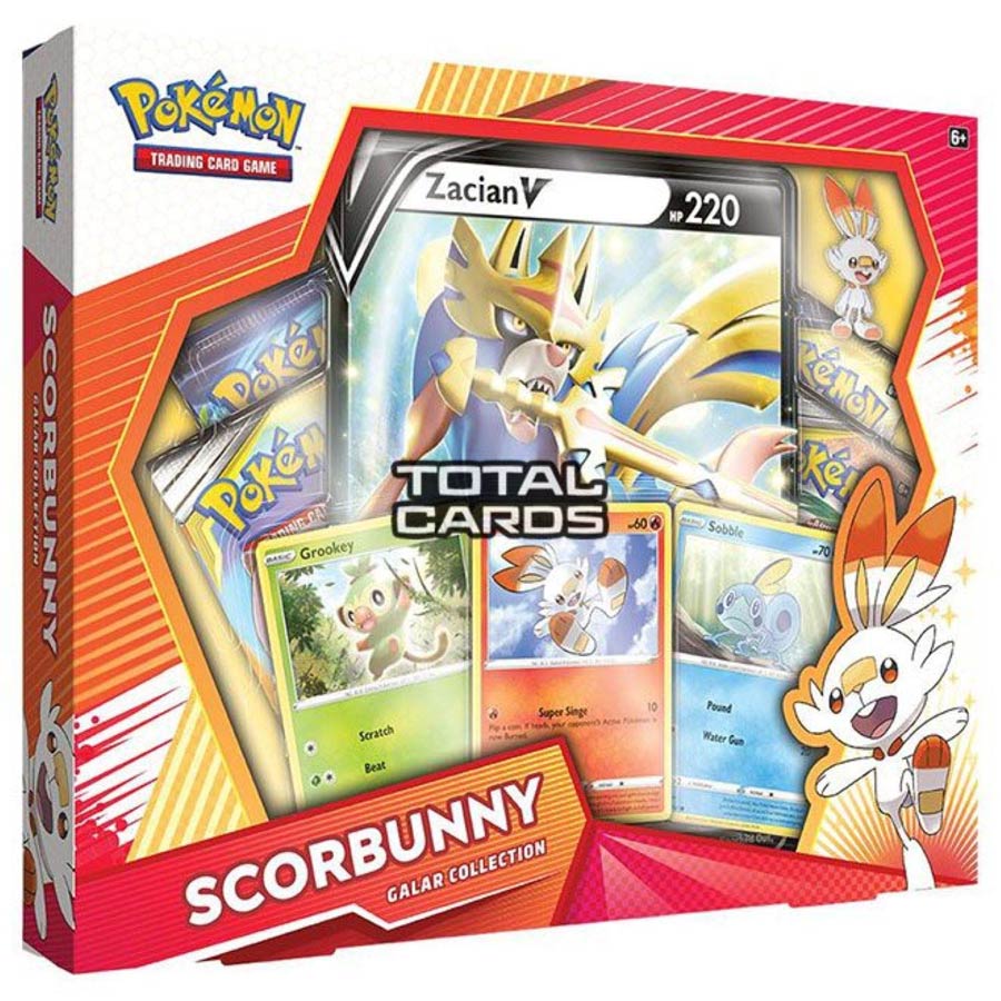 Pokemon TCG Galar Collection Pin Box - Scorbunny